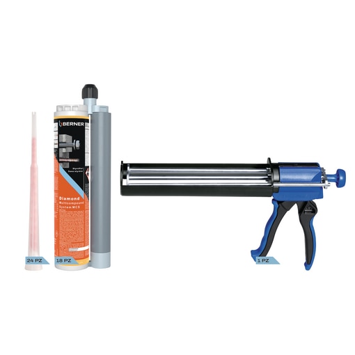 KIT MCS Diamond 390ml + beccucci + pistola